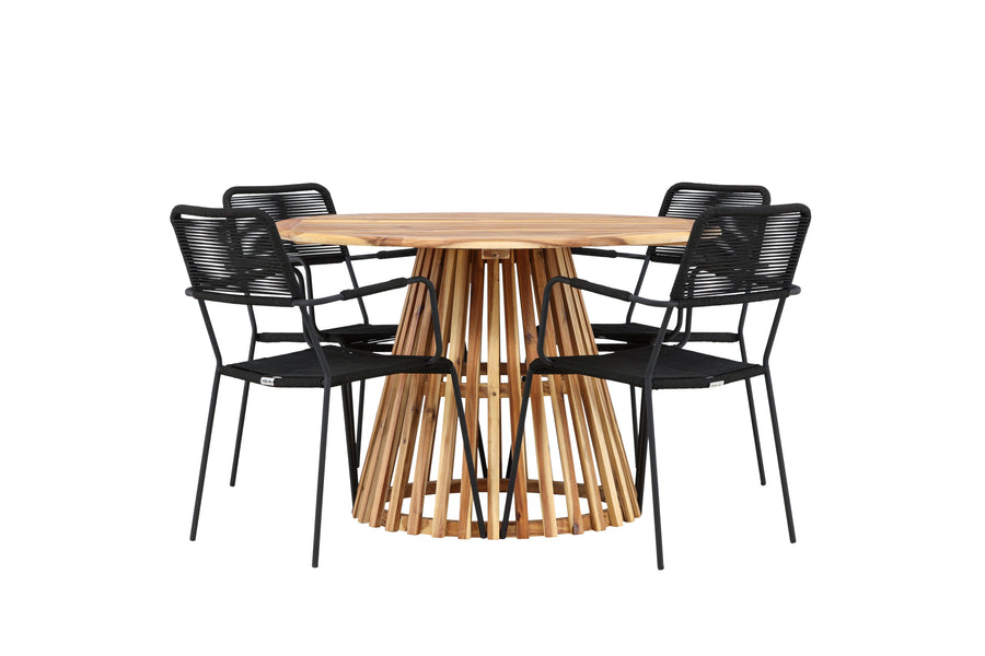 Lumpur Rund Spisegruppe 