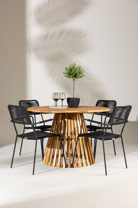 Lumpur Rund Spisegruppe 