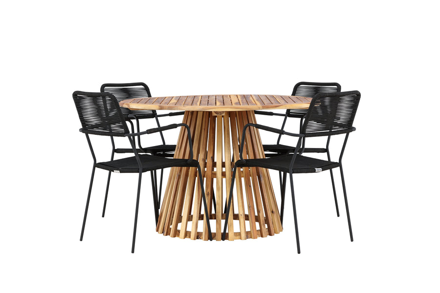 Lumpur Rund Spisegruppe 