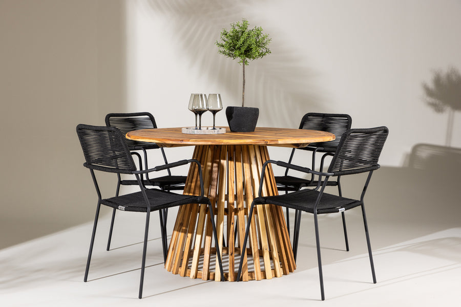 Lumpur Rund Spisegruppe 