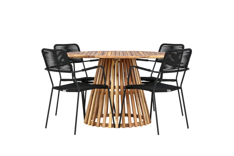 Lumpur Rund Spisegruppe 