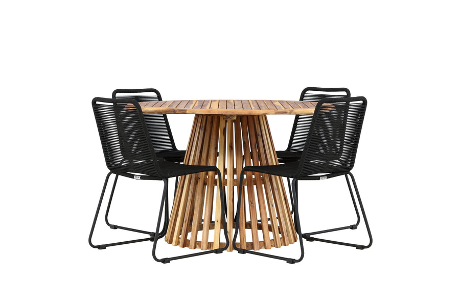 Lumpur Rund Spisegruppe 
