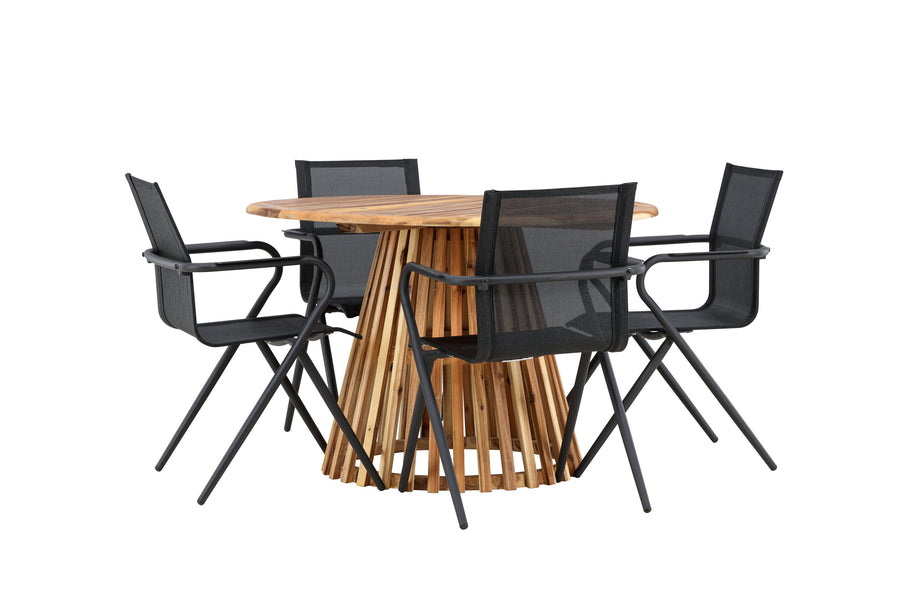 Lumpur Rund Spisegruppe 