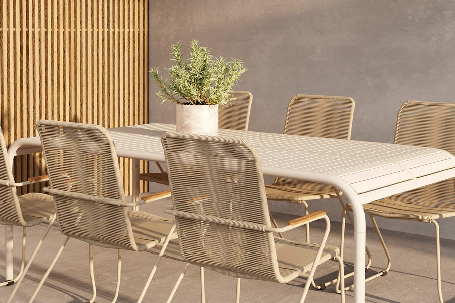 Ensemble de repas Borneo avec les chaises Bois 