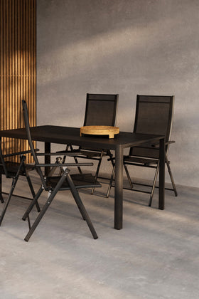 Ensemble de repas Giardini avec les chaises Levanzo 