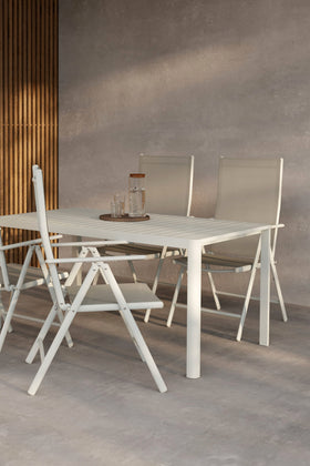 Ensemble de repas Giardini avec les chaises Break 