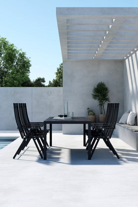 Ensemble repas Mirko avec les chaises Levanzo 