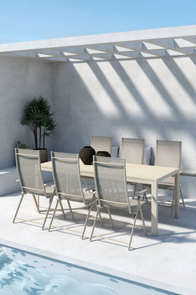 Ensemble de salle à manger Mirko avec les chaises Levanzo 