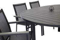 Table à manger Marbella avec chaises Parma 