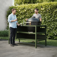 UMAMI Utekök Modul 3 för kamado + Kamado BONO Limited, grön / svart