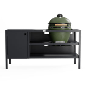 UMAMI Utekök Modul 3 för kamado + Kamado SUMO Midi, svart / grön
