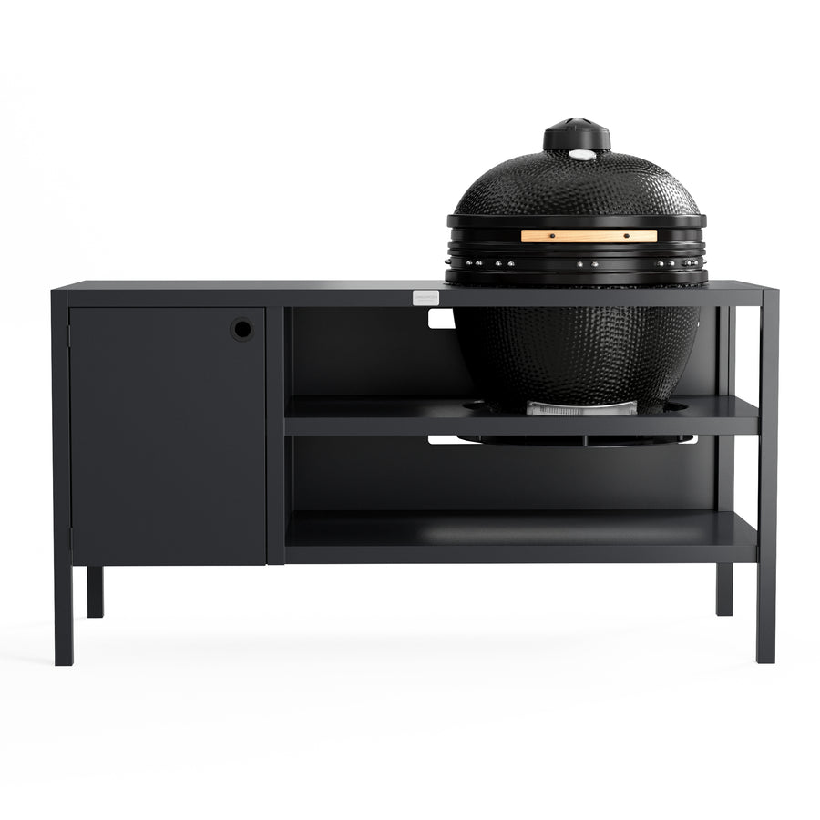 UMAMI Utekjøkken Modul 3 for kamado + Kamado BONO Limited, svart