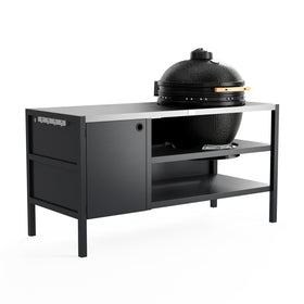 UMAMI Utekök Modul 3 för kamado + KAMADO BONO LIMITED, svart / rostfri