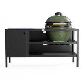 UMAMI Utekök Modul 3 för kamado + Kamado SUMO Maxi, svart / grön