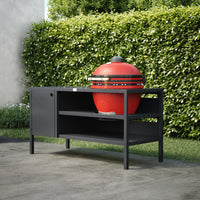 UMAMI Udekøkken Modul 3 til kamado + Kamado BONO Limited, sort/rød