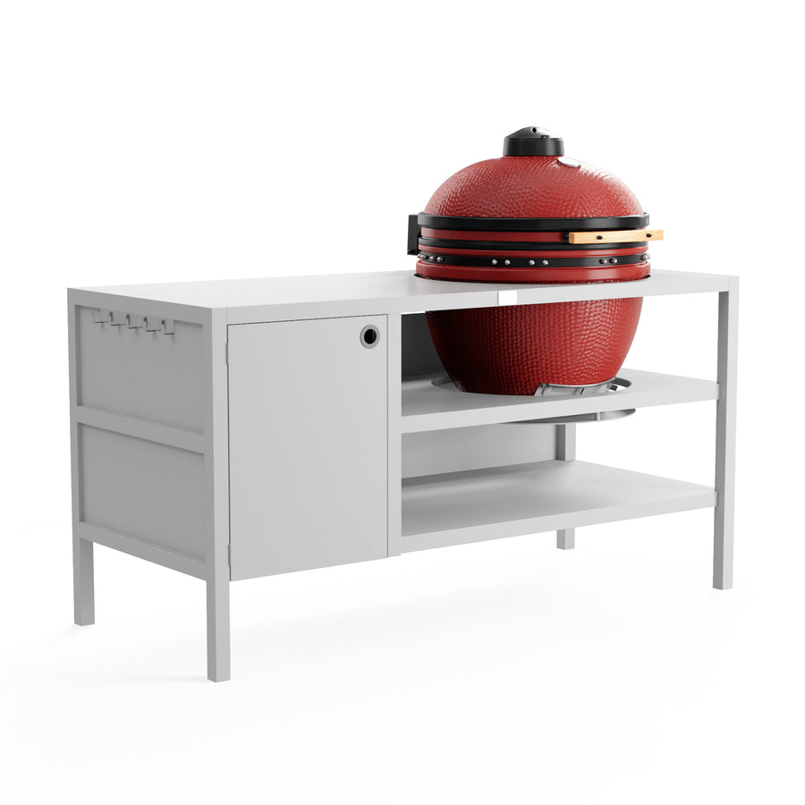 UMAMI Udekøkken Modul 3 til kamado + KAMADO BONO LIMITED, bred / rød