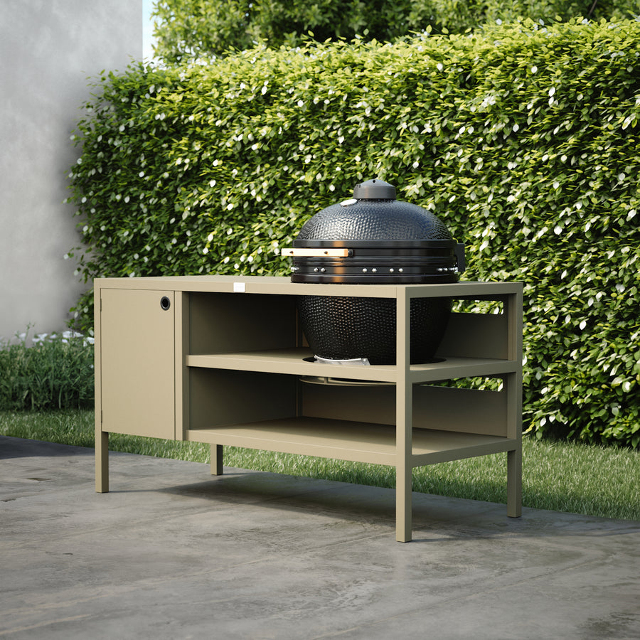 UMAMI Utekjøkken Modul 3 for kamado + Kamado BONO Limited, beige / svart