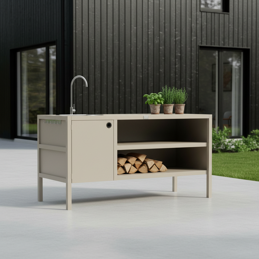 UMAMI modul 3 udekøkken med vask