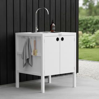 UMAMI utekökspaket, vaskmodul samt modul 3, vit