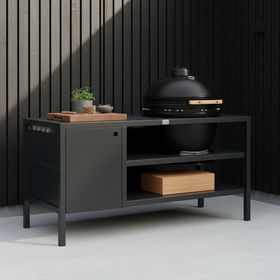 UMAMI Utekök Modul 3 för kamado + Kamado SUMO Maxi, svart