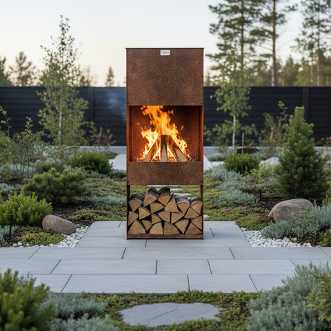 Eldstäder & vedförvaring