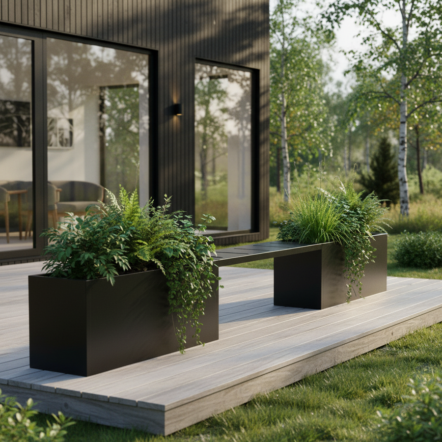 ROS bänk till krukor