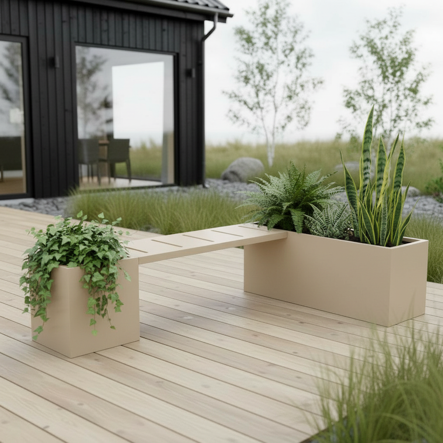 ROS bänk till krukor