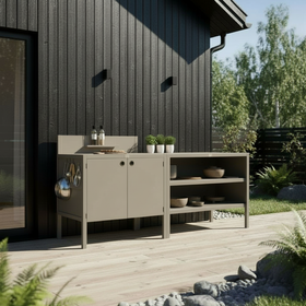 Specialpris UMAMI utekök modul 1 + 2 inkl överdrag, beige