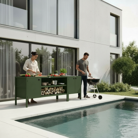 UMAMI utekökspaket, vaskmodul samt modul 3, grön