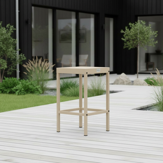 UMAMI barbord 172cm med 6 barstoler, beige