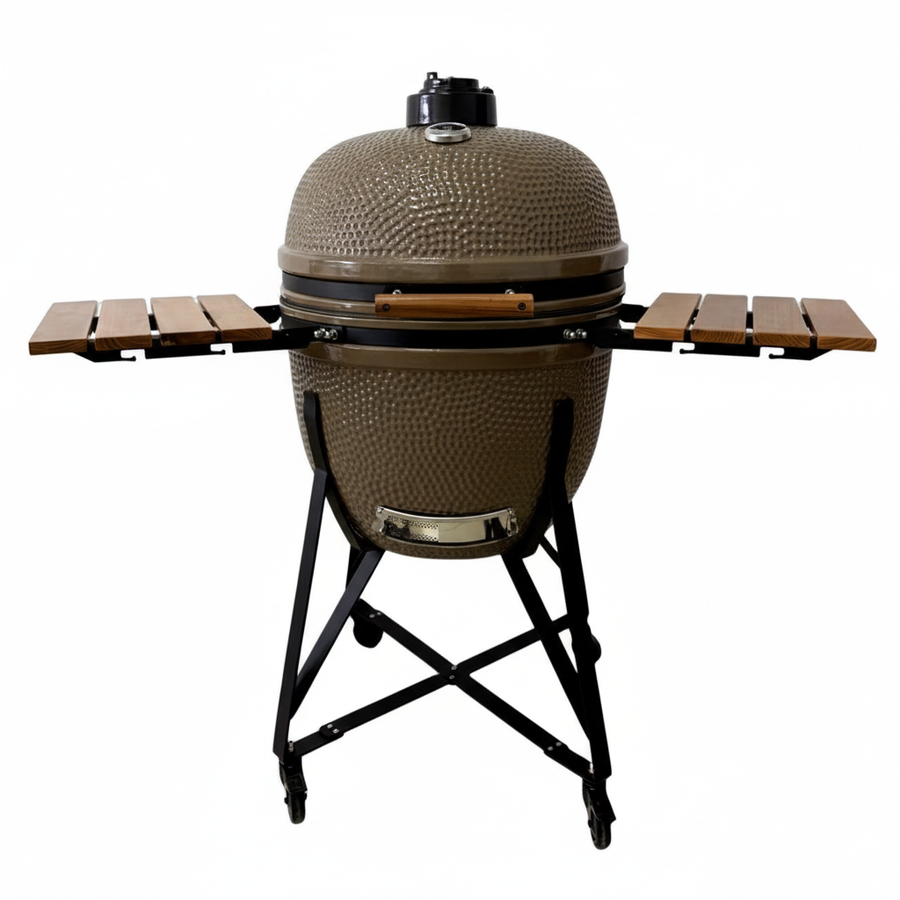 Kamado Nordic Flame 25" med underrede och sidobord