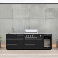 Pack cuisine extérieure CAYENE incluant 3 modules