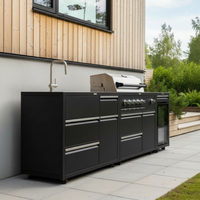 Pack cuisine extérieure CAYENE incluant 3 modules