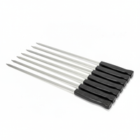 Grillspett 8-pack breda med väska