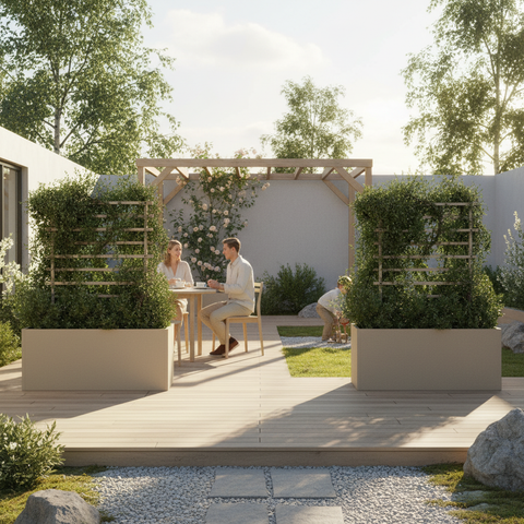 Utekruker i flere forskjellige farger