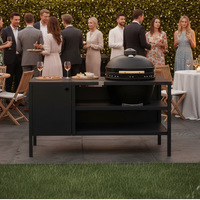 UMAMI Utekök Modul 3 för kamado + Kamado BONO Limited, svart