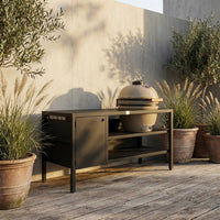 Cuisine extérieure UMAMI Module 3 + kamado beige NORDIC FLAME, noir