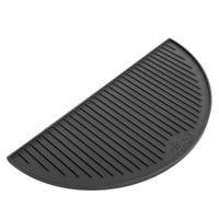 Dobbeltstående grill og stegeplade i støbejern