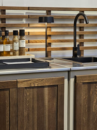 Gastro udekøkkenmodul med rib-ryg