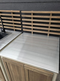 Gastro udekøkkenmodul med rib-ryg