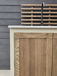 Gastro udekøkkenmodul med rib-ryg