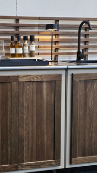 Gastro udekøkkenmodul med rib-ryg