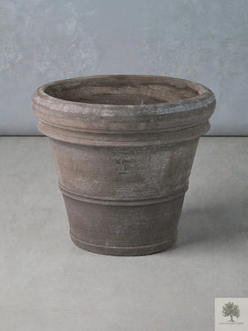 Potte Terrakotta Grå - Toscana - 70 cm diameter - 58 cm høyde 