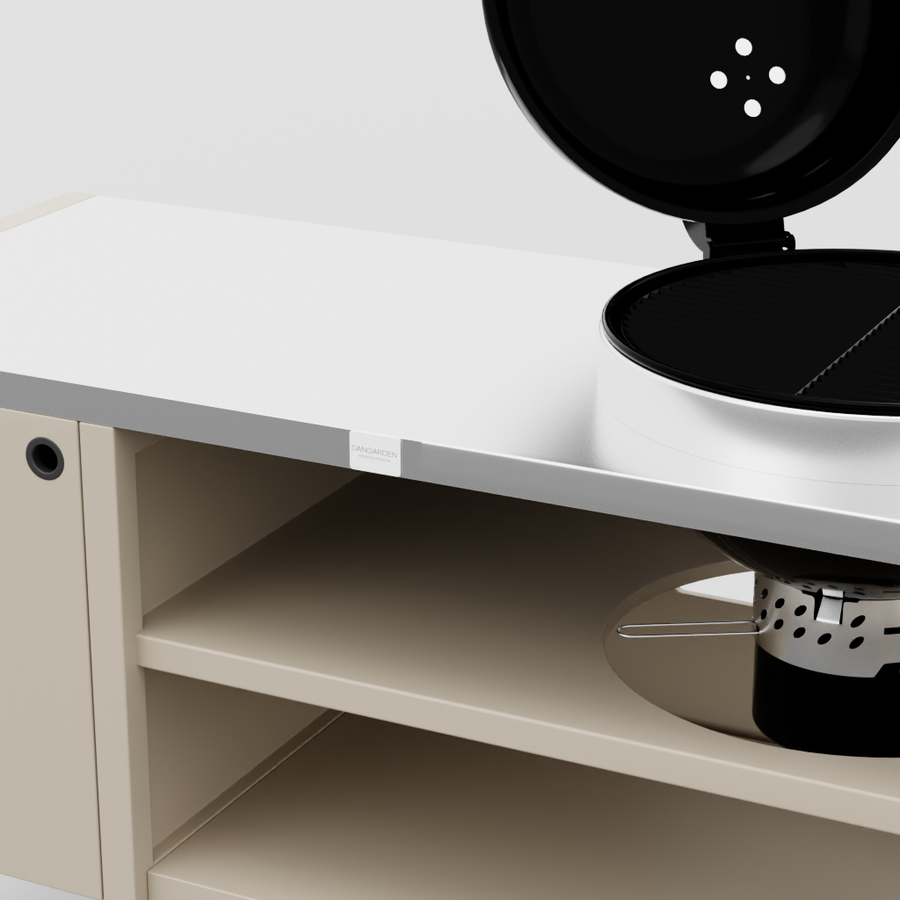 UMAMI module 3, beige / grill boule en inox + noir NORDIC FLAME 