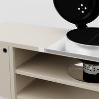 UMAMI modul 3, beige + svart klotgrill NORDIC FLAME