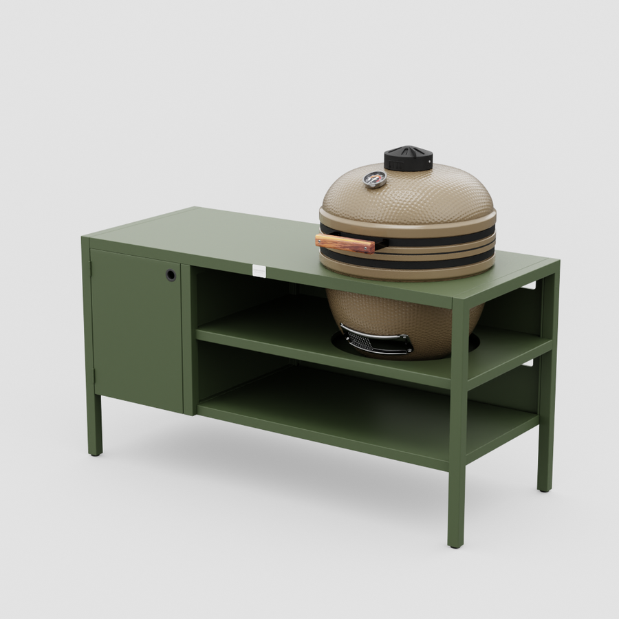 UMAMI Modul 3, grønn + beige kamado NORDIC FLAME 