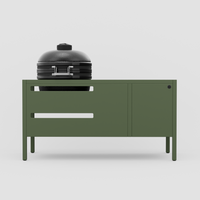 UMAMI Module 3, kamado vert + noir NORDIC FLAME 
