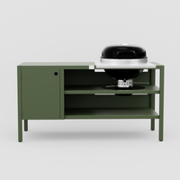UMAMI modul 3, grønn + svart kulegrill NORDIC FLAME 