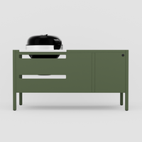 UMAMI modul 3, grønn + svart kulegrill NORDIC FLAME 