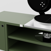 UMAMI modul 3, grønn + svart kulegrill NORDIC FLAME 